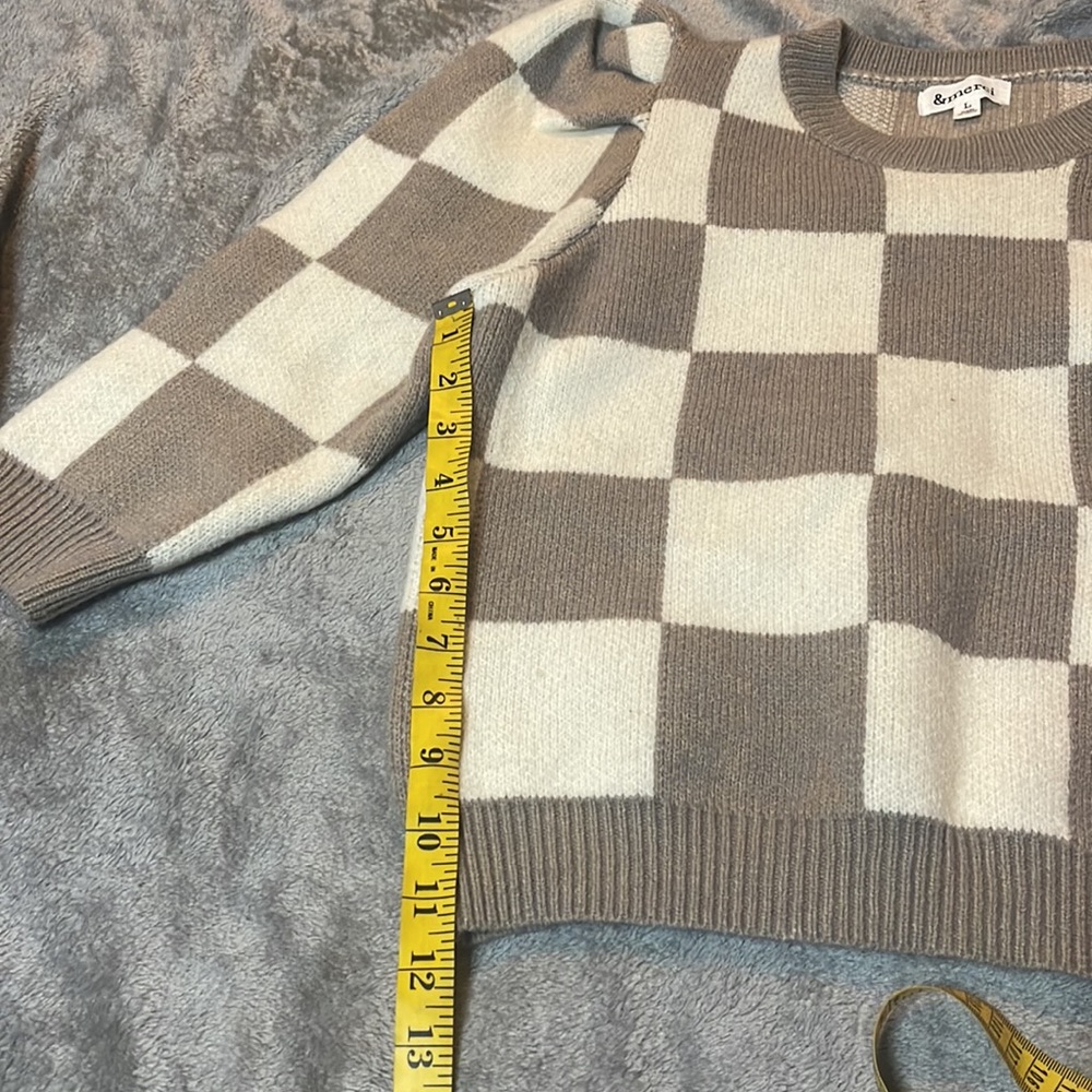 &Merci Ribbed Sweater Large - Picture 7 of 7